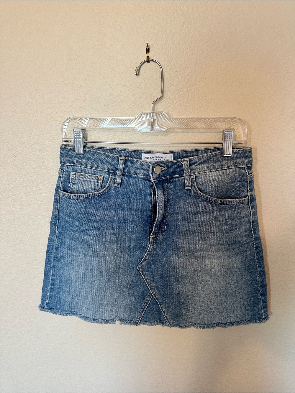 Denim Mini Skirt